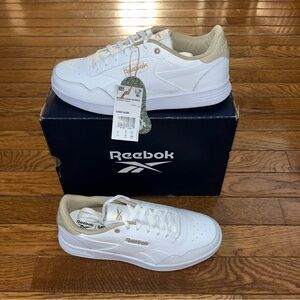 Reebok Court Advance Low Top Tennis Sneakers White & Oat Men’s Size 7 Ortholight
